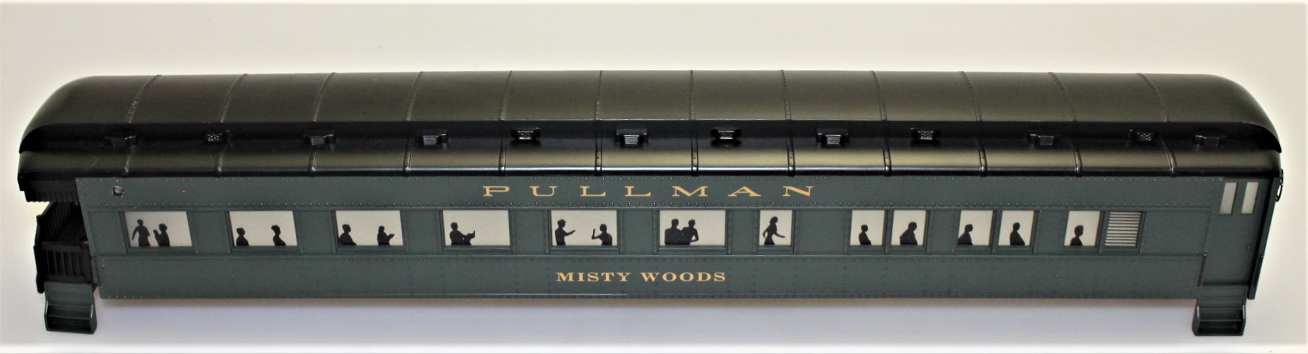 (image for) PULLMAN CAR SHELL (MISTY WOODS) O SCALE